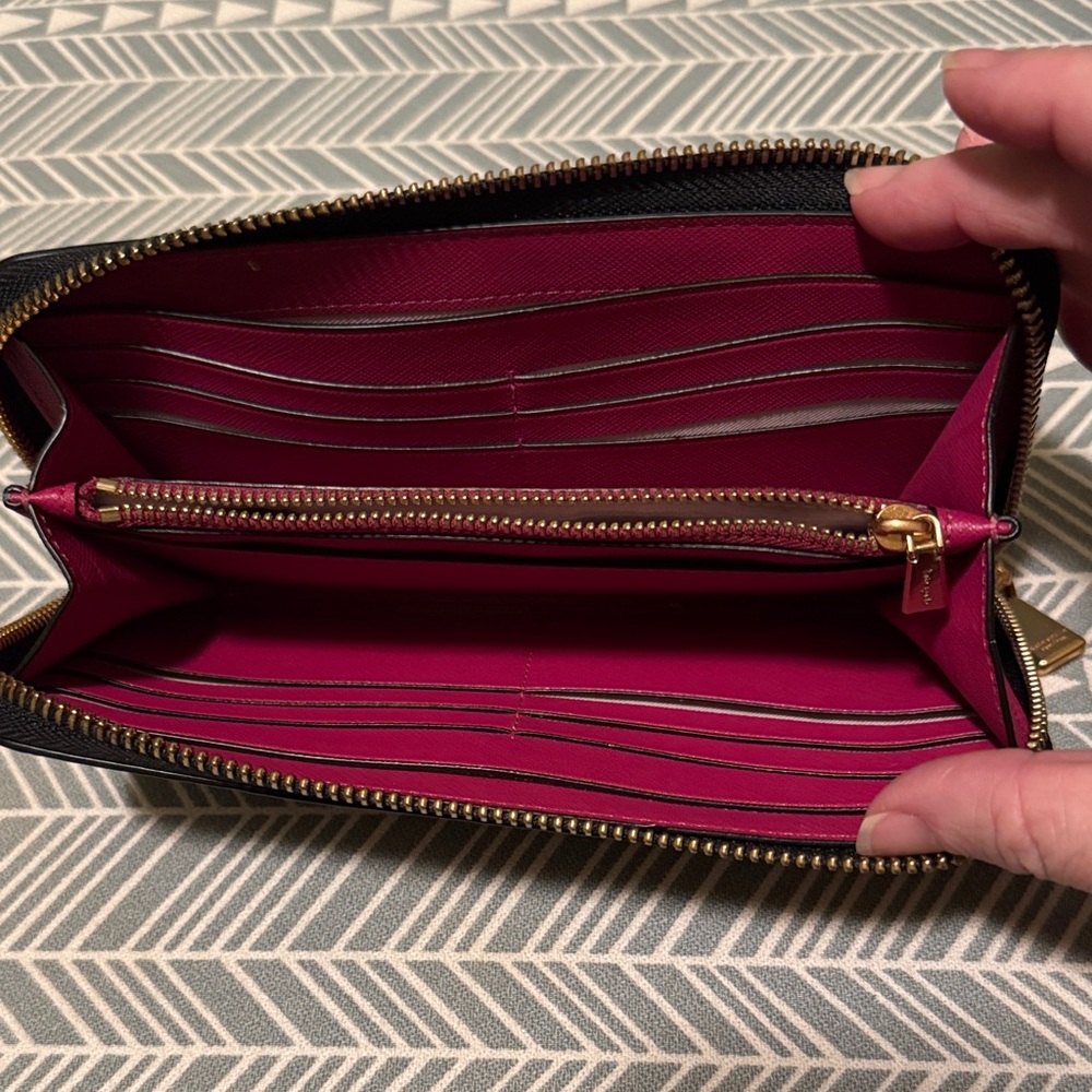 Kate Spade Black Wallet with Multicolor Candy Design - Picture 5 of 6